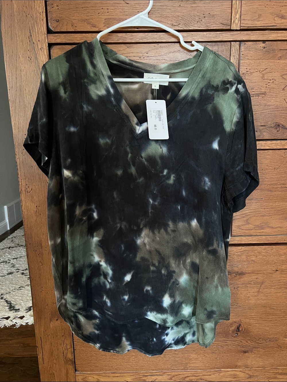 cloth & stone camo dye tee